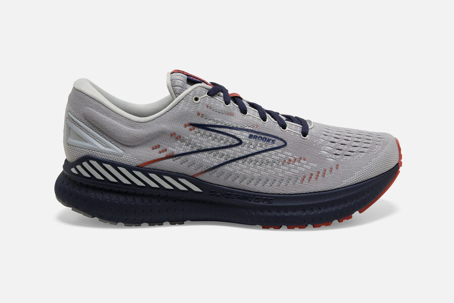 Brooks Glycerin Gts 19 Road Löparskor Herr - Grå/Svarta - 0145-CWTSH